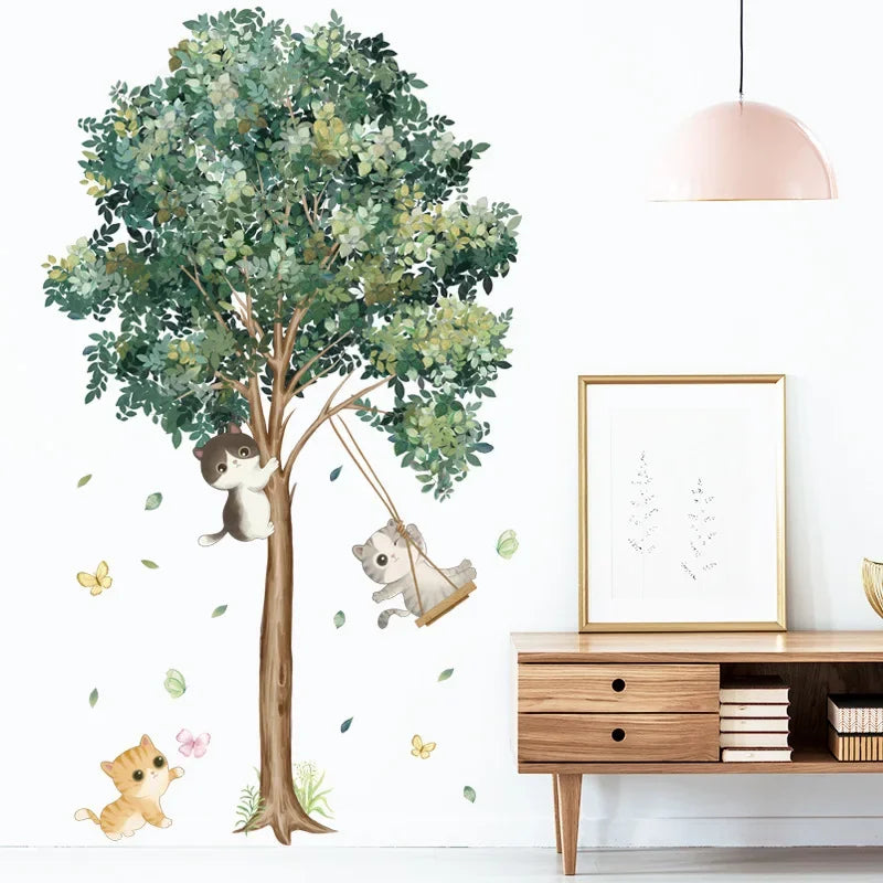 Large Nordic Tree Wall Stickers Living room Decoration Bedroom Home Decor Removable Wall Decals Home Decoration Stickers