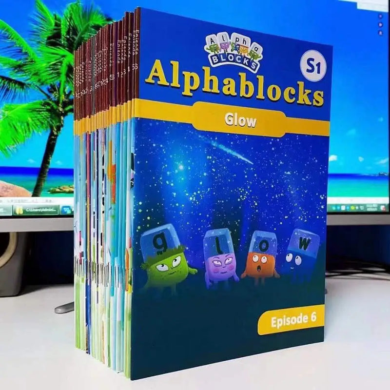 Learning Numberblocks Building Blocks Alphablocks Digital Kids Children's Early Education English Book