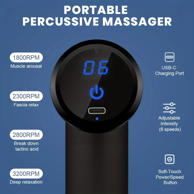 Portable Fascial Massage Gun