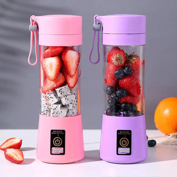 Small Portable Electric Juicer Cup Automatic Juice Cup USB Rechargeable Handheld Smoothie Food Processor blenders for kitchen