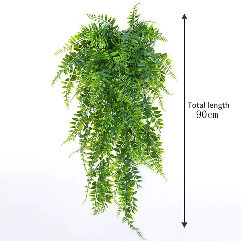 Attractive Hanging Wall Decor Fake Plant Rattan Unfading Simulation Plant Artificial Plant Vines Grass Home Supplies